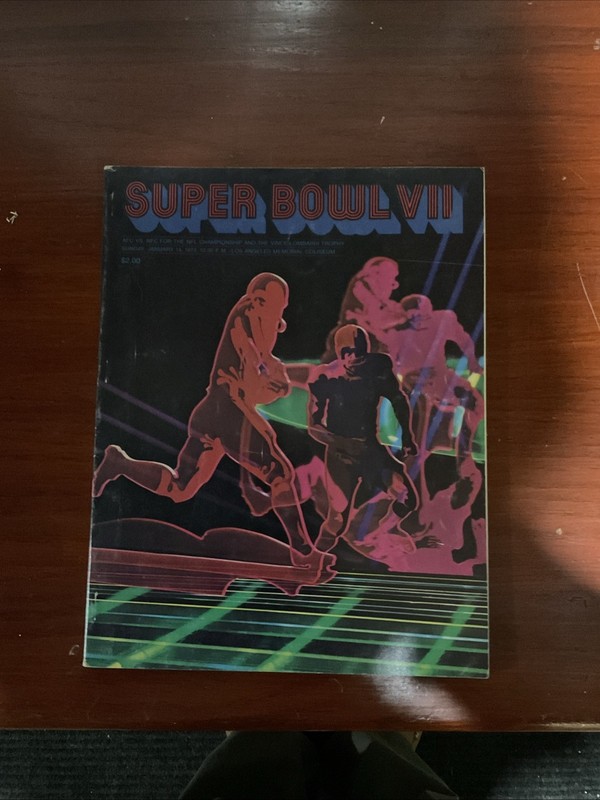 Super Bowl VII: Miami Dolphins vs. Washington Redskins by Rambeck