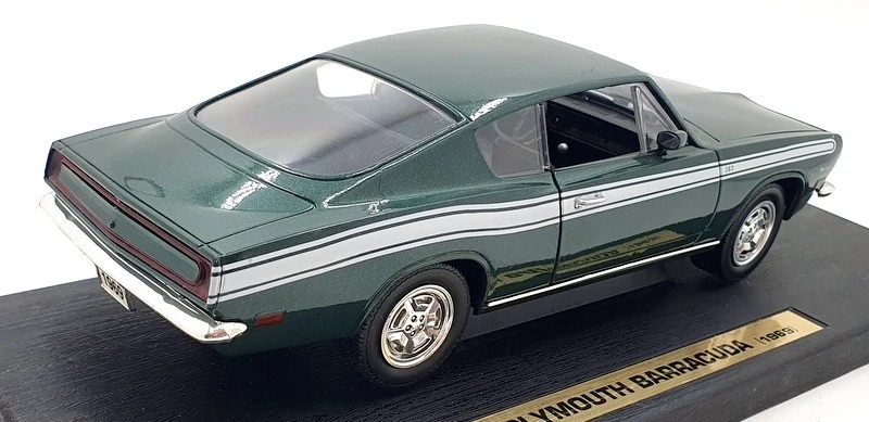 Road Legends escala 1/18 diecast 92178 - 1969 Plymouth Barracuda - verde Foto 2 de 4