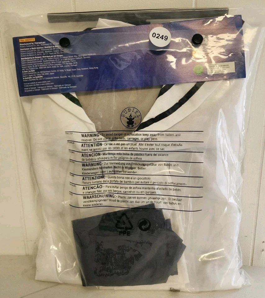 Camisa y sombrero Rubies Sailor para hombre talla única B0249 Foto 4 de 4