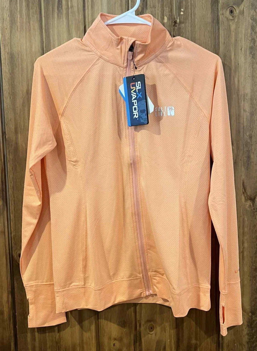 Chemise De Pêche Salt Life Slx Uvapor - Manches Longues - Bleue - Taille XXL