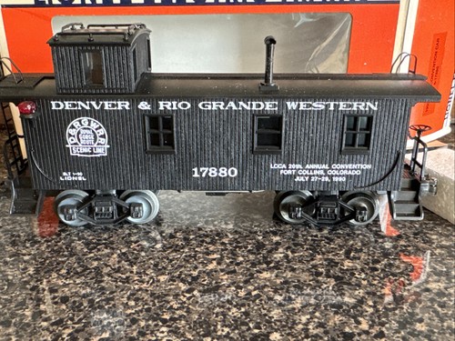 LIONEL 6-17880 DENVER & RIO GRANDE WESTERN FURGÓN FURGÓN LN Caja Abierta - Imagen 4 de 9
