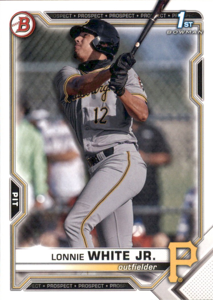 2021 Bowman Draft #BD28 Lonnie White Jr. - BB