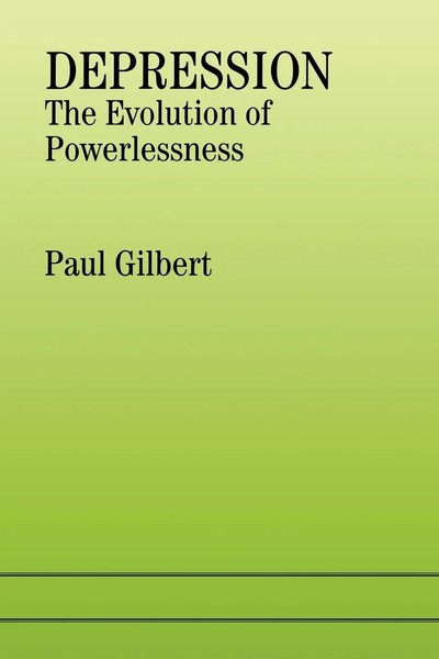 Depression The Evolution Of Powerlessness P. Gilbert Taschenbuch Englisch 1992-image
