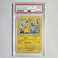 Pokémon Pikachu SM162 SM Black Star Promo Holo PSA 10 2019 English TCG