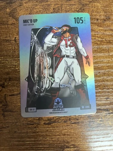 Bo Jackson Battle Arena Silver Battle Foil #SBF-37 Mic’d Up