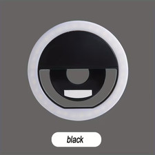 Portable Selfie Ring Light for Phone Rechargeable LED Clip-On Light