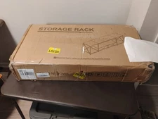 Black TV Entertainment Stand For 55, 60, 65 In With Fabric Drawers And Open...