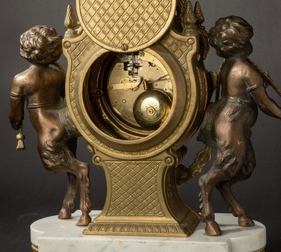 Imperial Lancini Vintage Italian Clock and Candle Stick set | eBay