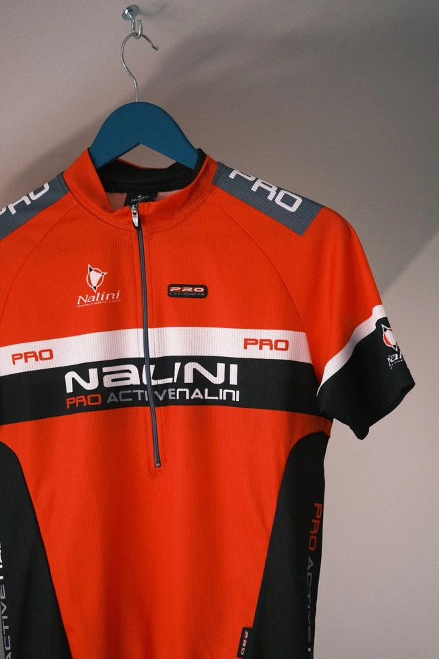 Велосипедная майка Nalini Pro Active мужская с красным и черным вырезом на молнии размер M - Изображение 2 из 4