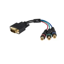 StarTech StarTech Cable adapter - RCA breakout - HD15 (m) - component (f) - 6in