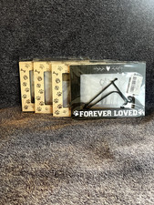 Wooden Picture frame-paw print- set of 3 plus 1 black frame