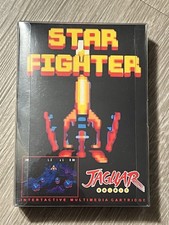 Atari Jaguar Star Fighter Cartridge Original Box, Protective Hard Case Rare