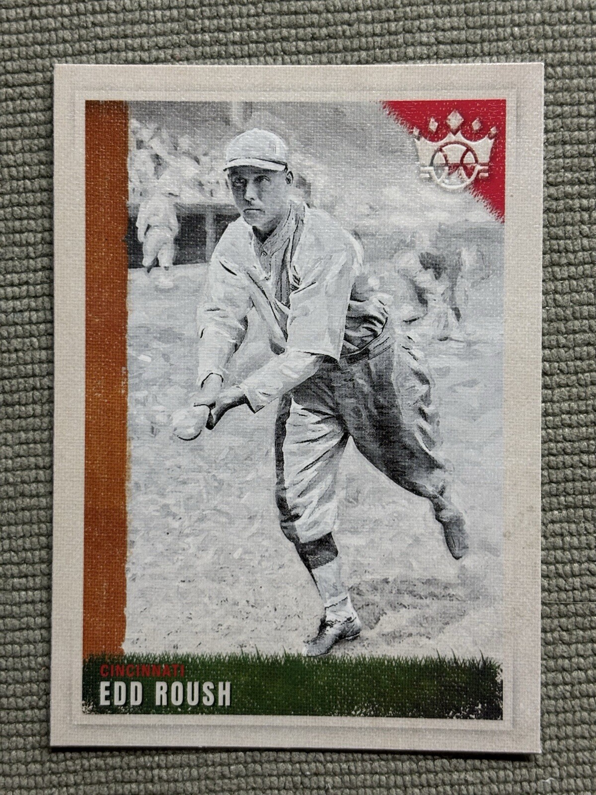 Edd Roush 2022 Panini Diamond Kings - #17