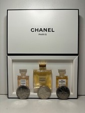 CHANEL COCO mademoiselle/Gabrielle Essence/N5 collectable miniature perfume set