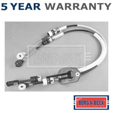 Borg & Beck Gear Selector Cable Fits Ford Transit 2013- 2.0 D 2.2 dCi #1