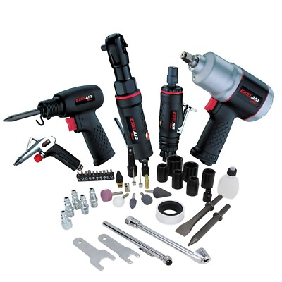 EXELAIR® by Milton® 50-Piece Professional Air Tool Accessory Kit w/ Case 