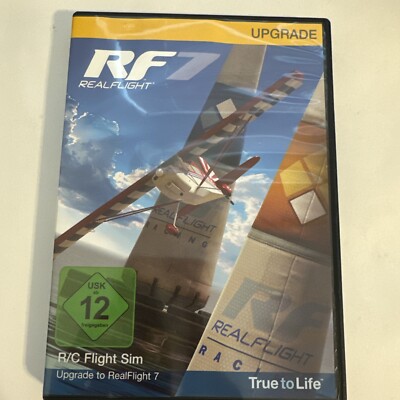 REAL FLIGHT RF 7.UPGRADE SOFTWARE RC SIMULATOR VIRTUAL
