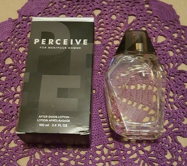 AVON PERCEIVE FOR MEN POUR HOMME AFTER SHAVE LOTION 3.4 FL OZ ORIGINAL