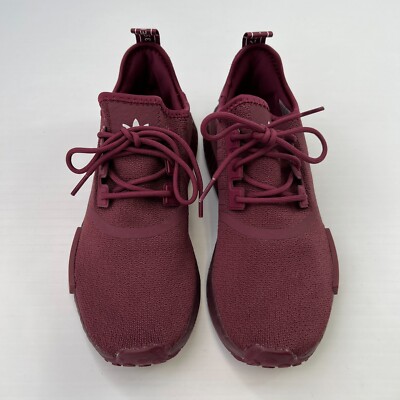 Adidas Shoe Women 8 NMD R1 Victory Crimson Lace Up Low Top Run Gym Sneaker Ex