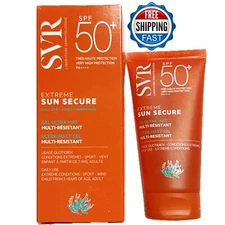 SVR Sun Secure Extreme Multi-Resistant Ultra-Matt Gel SPF50+ 50ml  Exp 02/2028