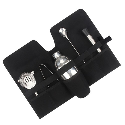 Set Cocktail Borsa Mixology Borsa Barman Professionale Portatile per Campeggio - Foto 3 di 12