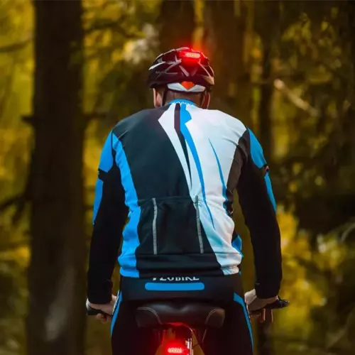 Luz de bicicleta Luz trasera Luz delantera USB recargable LED Lámpara de bicicleta Impermeable - Imagen 10 de 16