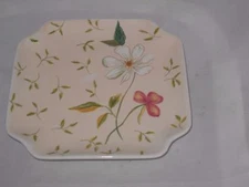 Harry & David Floral Luncheon Snack Appetizer Plate (s) HDA3 White Flower