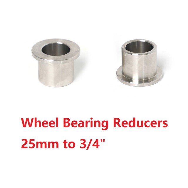 Wheel Bearing Reducer 25mm 3/4" Axle Reducer Spacers Adapters For