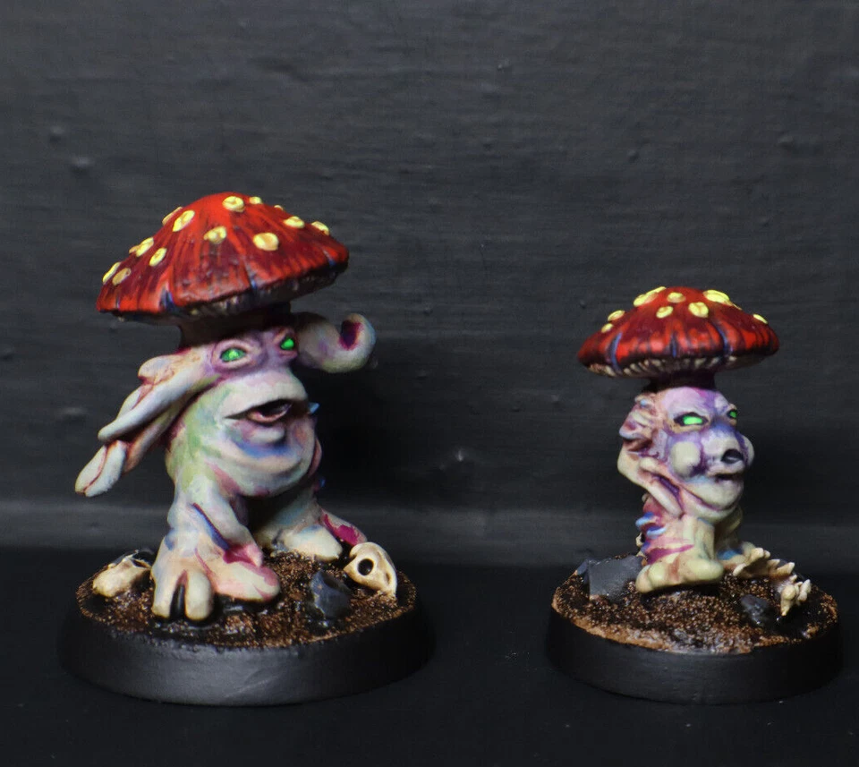 Painted Reaper Miniatures - MUSHROOM MEN - Metal Miniature - 28mm (2 Figures) - Image 2 of 4