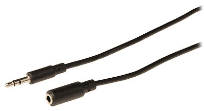 Cavo prolunga Goobay Jack 3,5 mm 4 pin maschio/femmina 3 m bianco