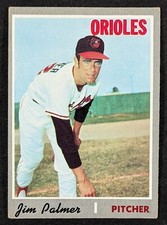 1970 Topps Baseball #449 Jim Palmer Baltimore Orioles