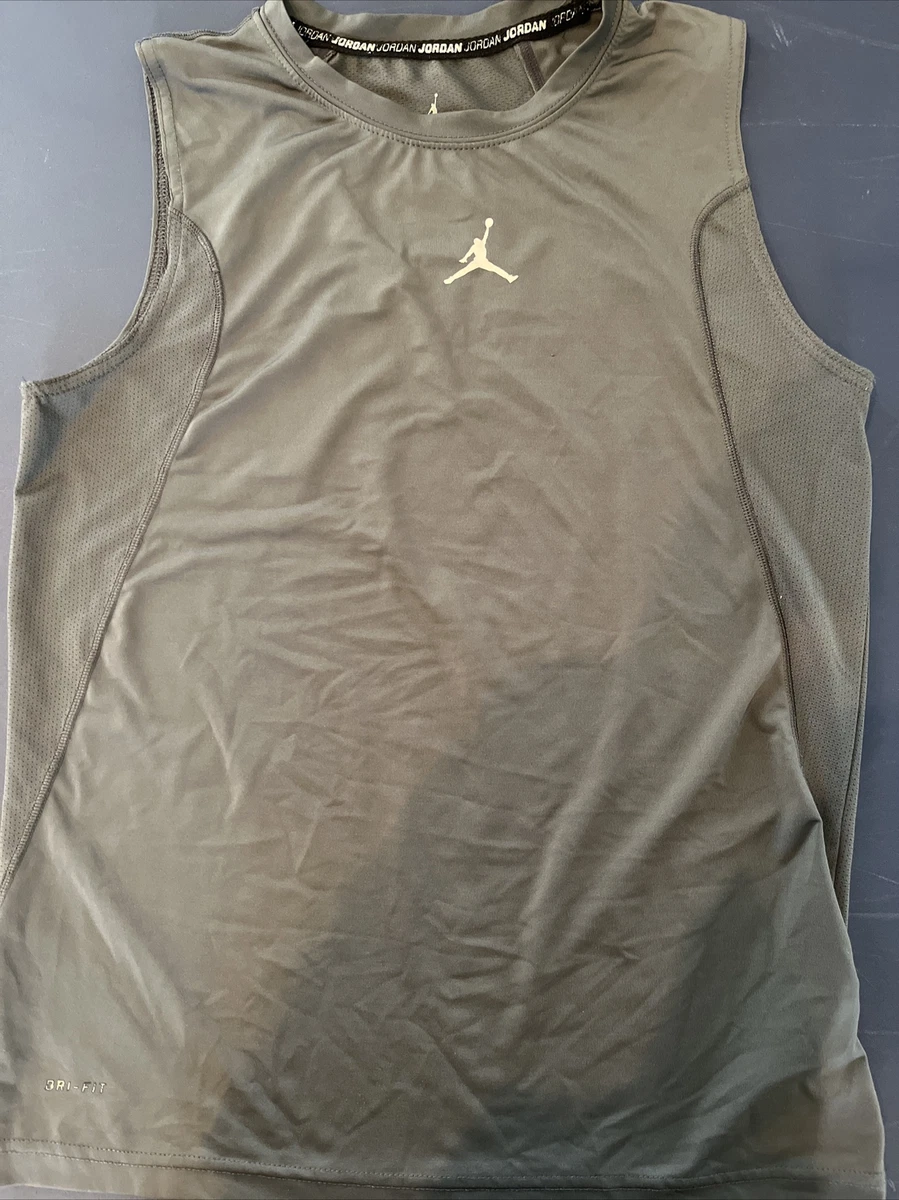 Michael Jordan Jumpman Boys Large L Compression Sleeveless No