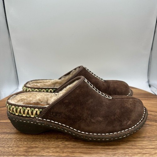 UGG Kohala Slip On Mules Clogs Brown Suede 5177 Women's Size 7 | eBay