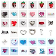 Floating Charms Charm Valentine Valentine's Day Heart fit  Glass Lockets