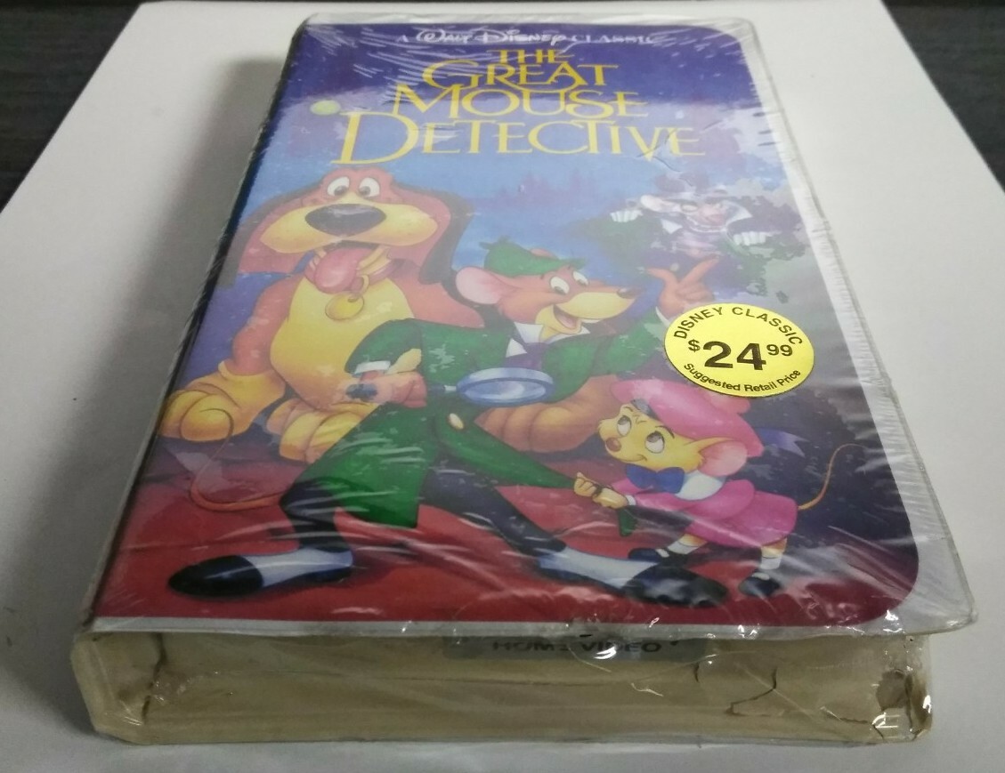 The Adventures of the Great Mouse Detective (VHS, 1992) for sale online ...