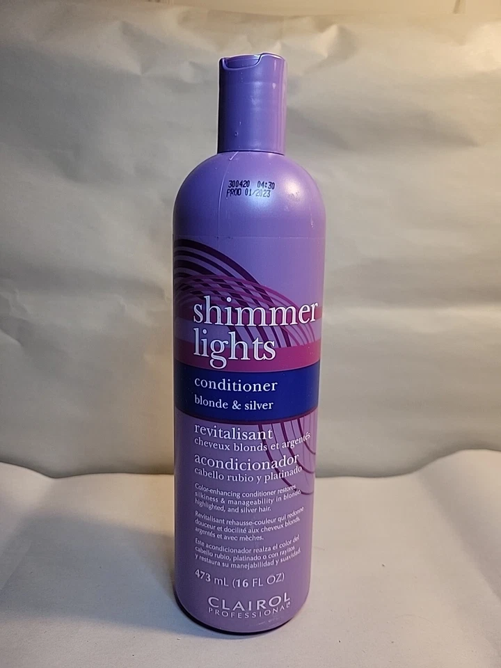 Clairol 专业珠光护发素金色和银色 16 盎司 + 2 件 — 第 2/4 张图片