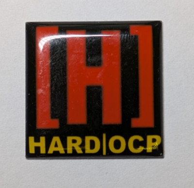 HARD|OCP HardOCP Forums Vintage Case Badge - Authentic Unused
