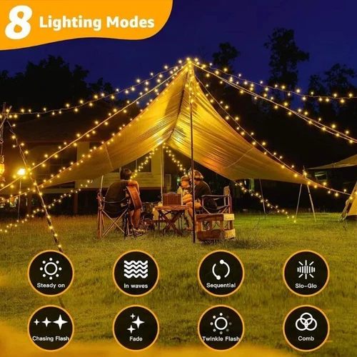 100-500LED Solar String Lights Waterproof Copper Wire Fairy Outdoor Garden Party - Picture 6 of 26
