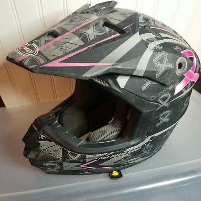 GMAX Pink Ribbon Riders Helmet S 55-56CM
