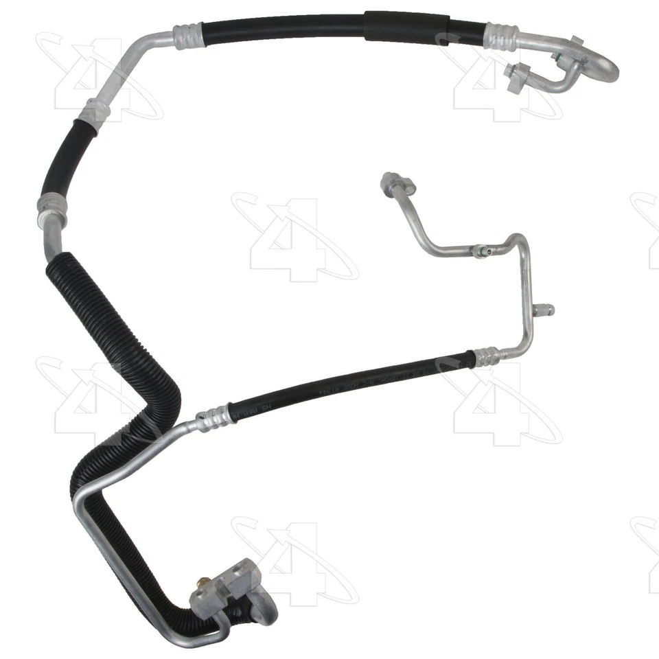 Conjunto de manguera de succión/descarga de refrigerante de aire acondicionado 4 estaciones para Ford Explorer 2002-05 Foto 2 de 3