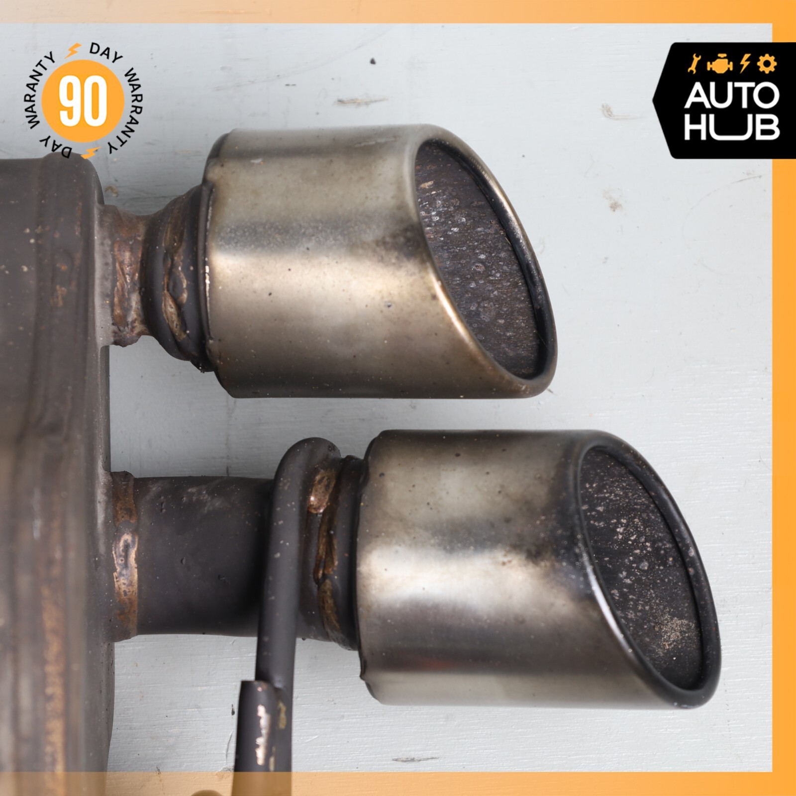 Maserati GranTurismo M145 4.2L Exhaust Mufflers Tips Left & Right Side Set OEM