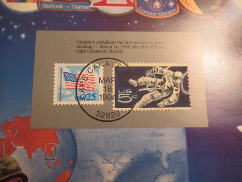 1966 US SMS Set, Silver Kennedy, carded w/ narrative & collectible stamps - Picture 4 of 9