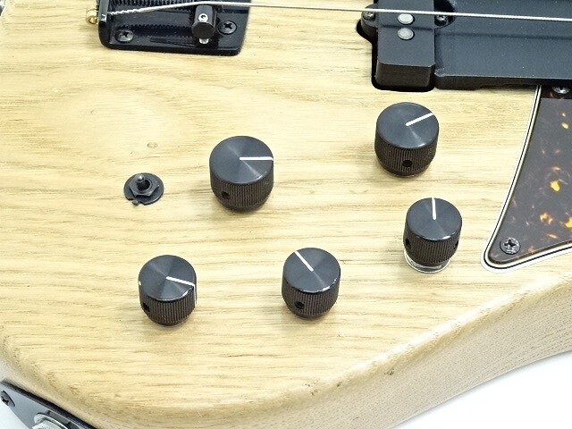 Electric Bass Guitar USED Bacchus Craft Series Jazz Wood grain