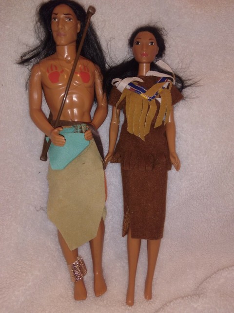 pocahontas barbie 90s