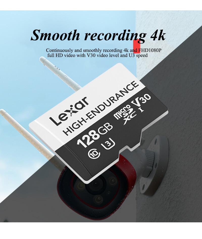 lexar high endurance 64gb v30 microsdxc