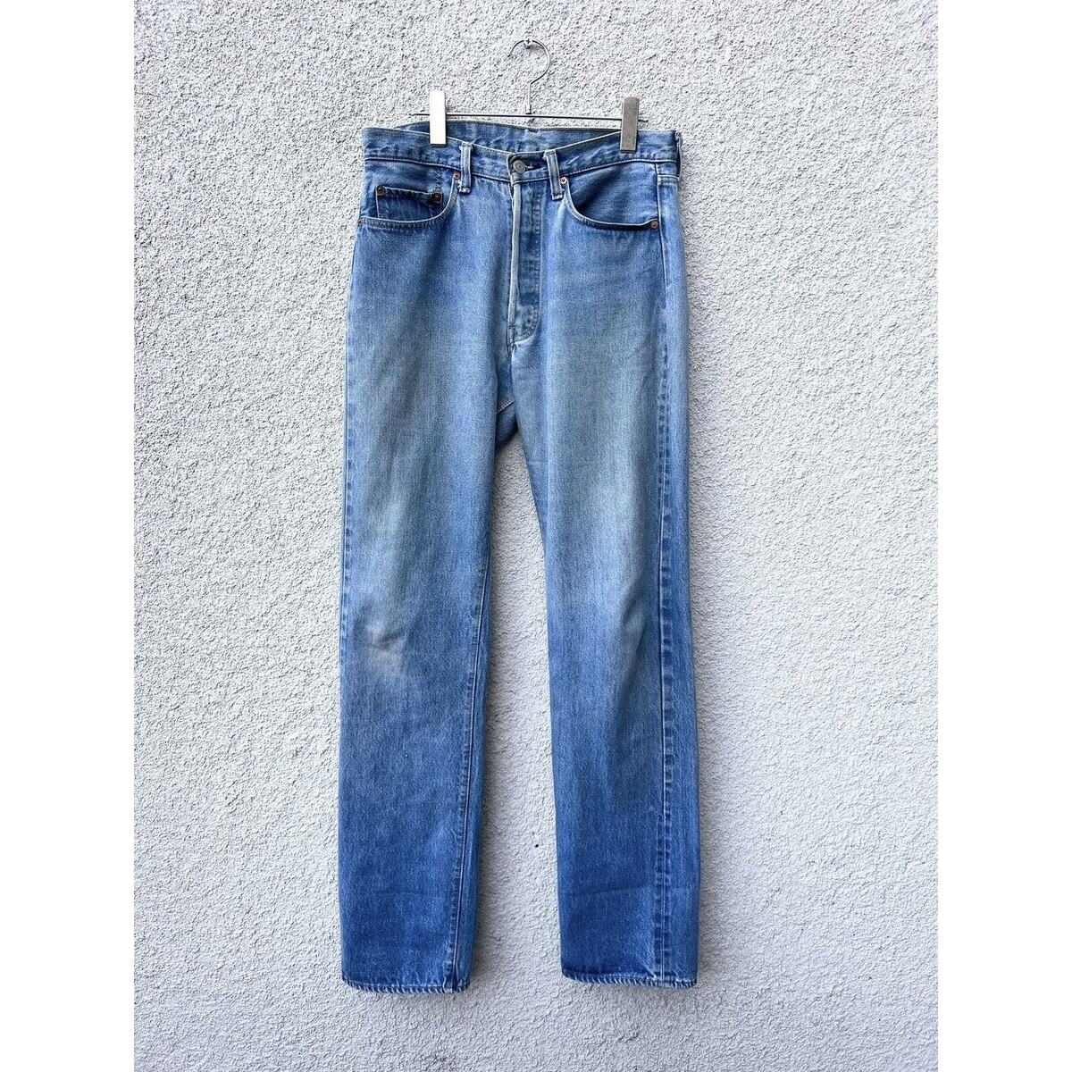 Vintage 70s Levi's Redline 501xx Selvedge Jeans 1501-0117 Vintage 70s Levi's Redline 501xx Selvedge Jeans 1501-0117