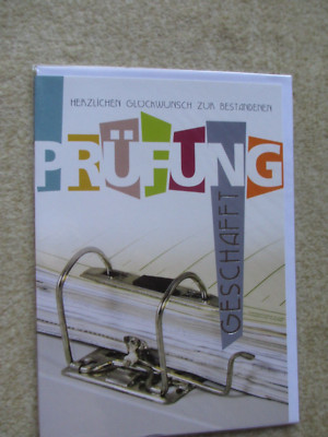 Prüfung bestanden ovp neu