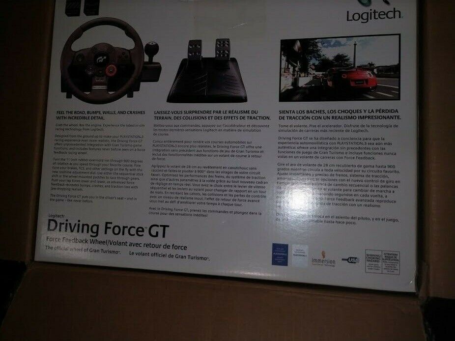 Volante cambio e pedais Logitech Driving Force GT para Playstation ou PC -  Hobbies e coleções - Mucuripe, Fortaleza 1251474917