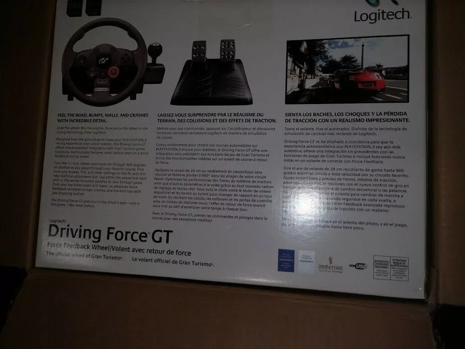 Volante Logitech Force Gt Usado