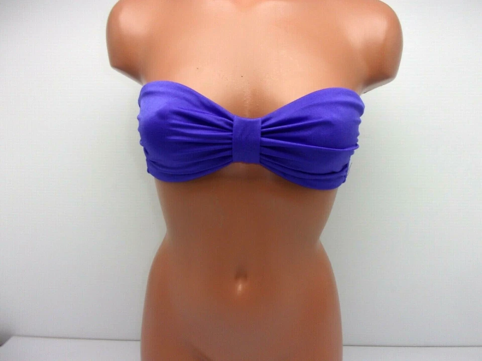 Sauvage Purple Bandeau Bikini Top Small to D-Cup 340L - Image 3 of 4